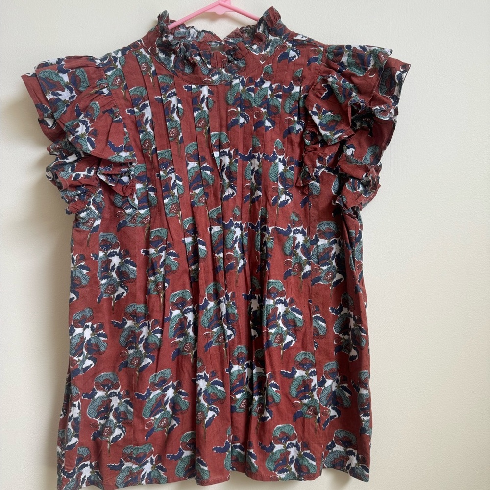 Victoria Dunn jasmine style blouse in size Large